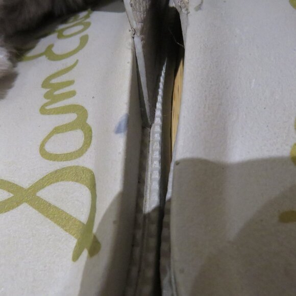 SAM EDELMAN Bianca Faux Fur Chunky Slide Shoes in Lilac Feminine - Size US 10 - Picture 12 of 12